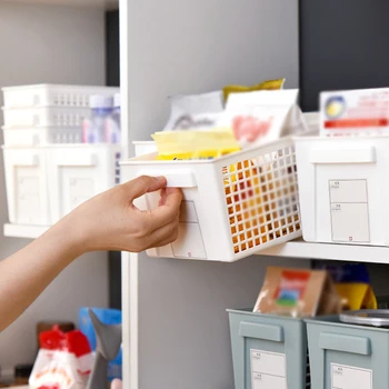 

Desktop Hollow Out Storage Baskets Sundries Toy Finishing Makeup Storage Box Tag Classification Home Organization and Storage