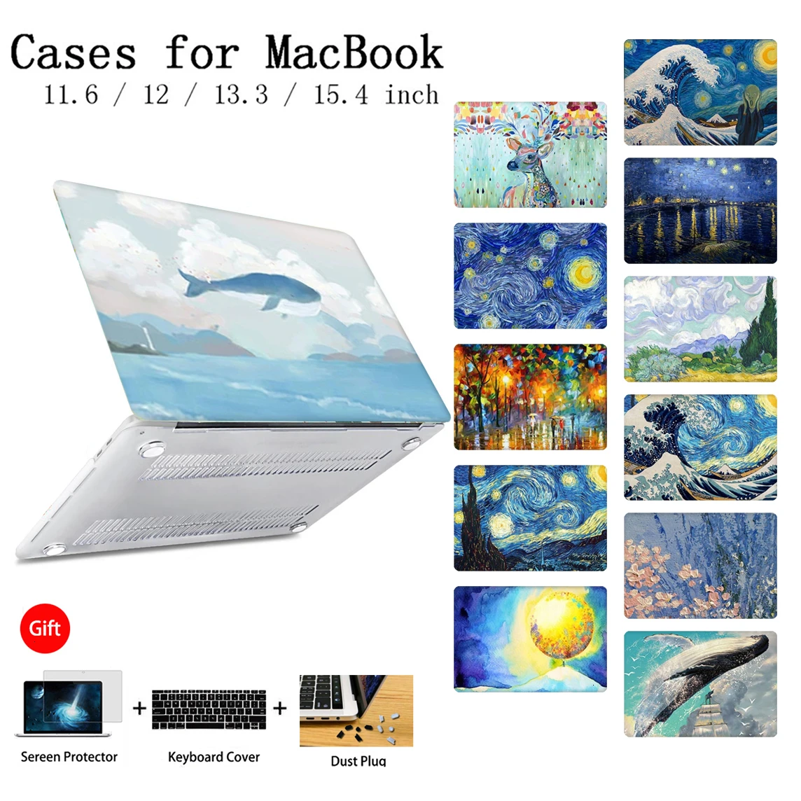 Новый чехол для Apple MacBook Air 13 2019 A1466 Pro 3 15 Retina 11 12 Touch Bar A2159 ноутбука|Сумки и чехлы