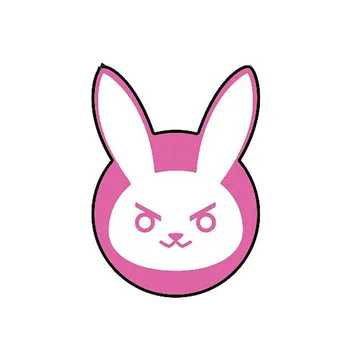 

12cm x 8.6cm Car Styling Stickers D.Va, DVA Logo Car Stickers Vinyl Decal Waterproof Car Accessories