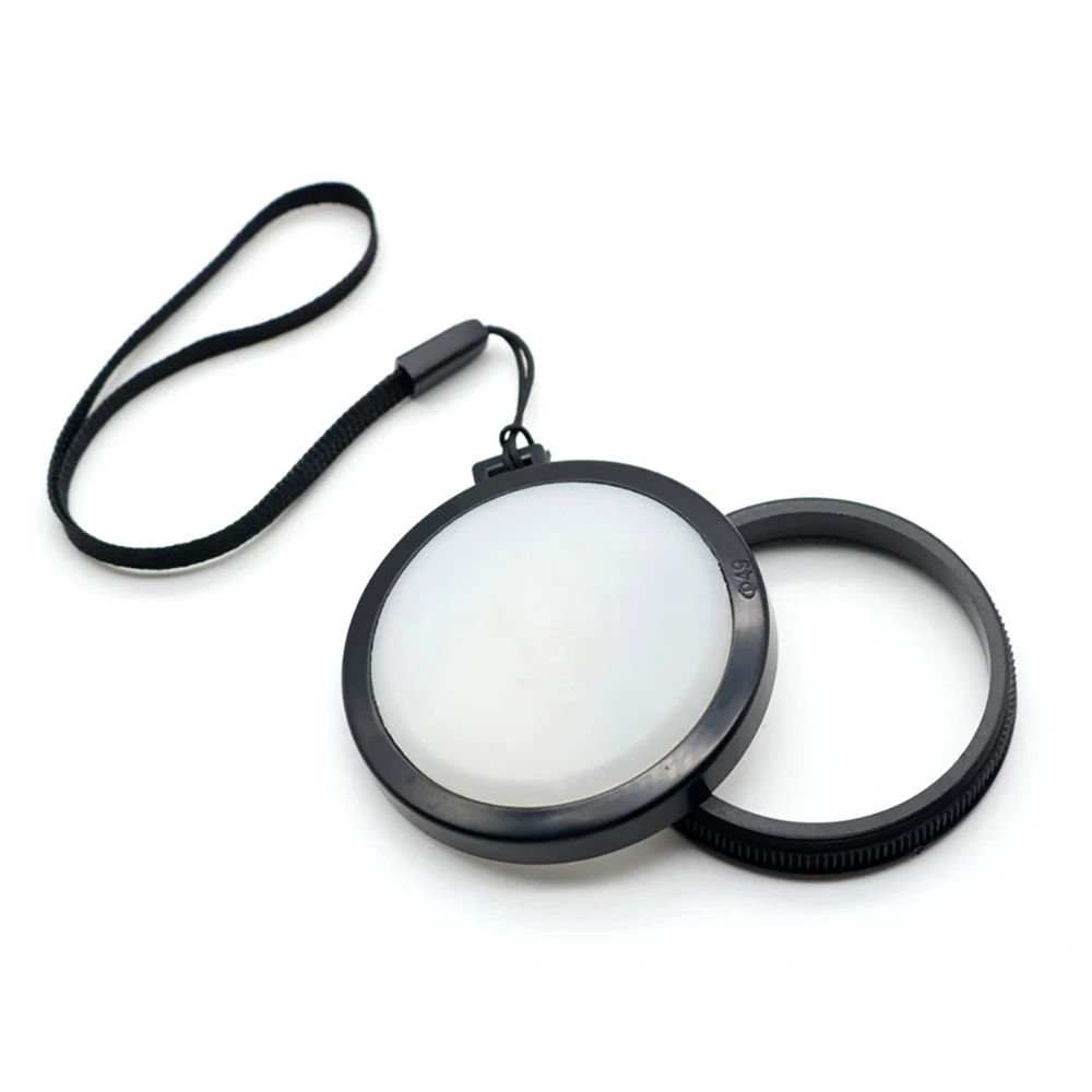 Universal Camera White Balance Lens Cap 37mm 43mm 46mm 49mm 52mm 55mm for all camera lens Canon Nikon Sony Pentax etc. | Электроника