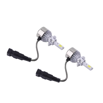 

2PCS C9 9005 COB Led Beam 72W 6000K/White Replacement Running Lights Fog Headlight Driving Bulb