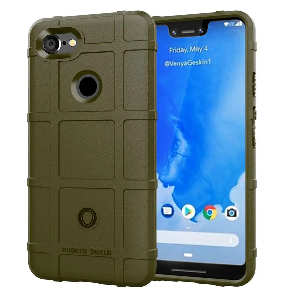 Чехол Google Pixel 3 XL, прочная защита, защита от царапин и падения, чехол для Google Pixel 3 XL - Цвет: Армейский зеленый