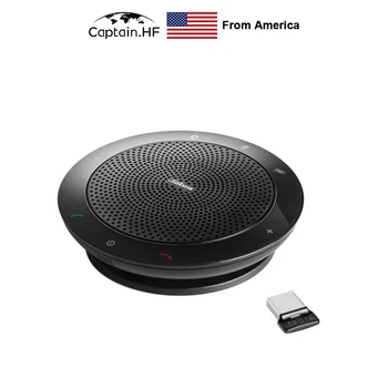 

US Captain Crystal Clear Voice Experience for Meetings Portable USB and Bluetooth Speakerphone