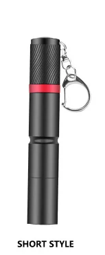 Mini Lampe Torche LED Tactique Ultra Lumineuse - 5000 Lumens - Format Stylo (pile AAA)