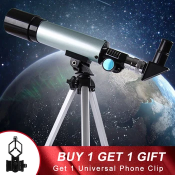 

Professional Outdoor 90X Refractive Monocular Astronomical Telescope With Tripod Portable Focus Moon Watching for Kids Gifts