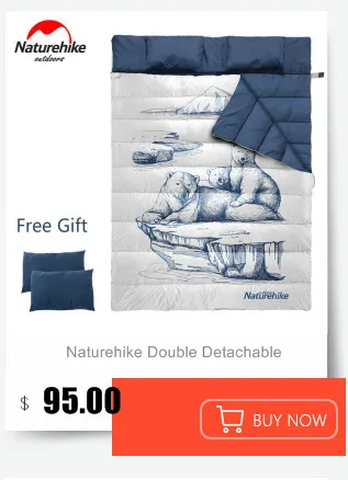 Description Picture 3 of itemNaturehike L150 Upgraded Camping Sleeping Bag Lightweight 3 Season Waterproof Tourist Mats Ventilation Cotton Sleeping Bag Adult