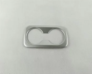 

For Kia Sportage 2016 2017 2018 4th Ge Car Stickers ABS Matte Rear Seat Water Cup Sticker Water Holder Cover Trim accessories