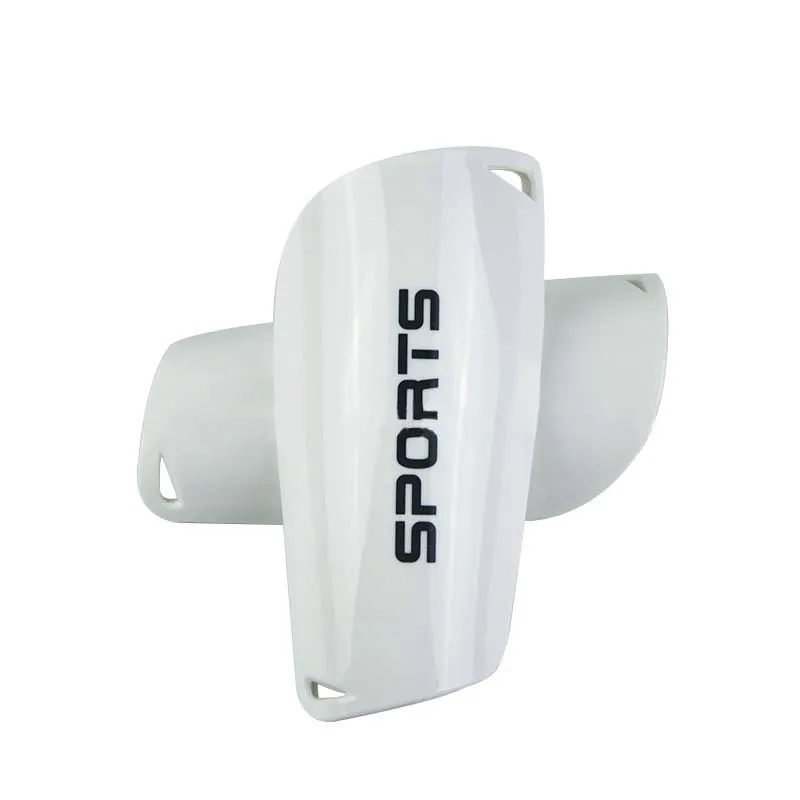 White K8356 1 пара щитки футбольной команды тренировочные щитки s колодки футбольной спортивной шестерни защитные щитки для защиты голени - Цвет: White