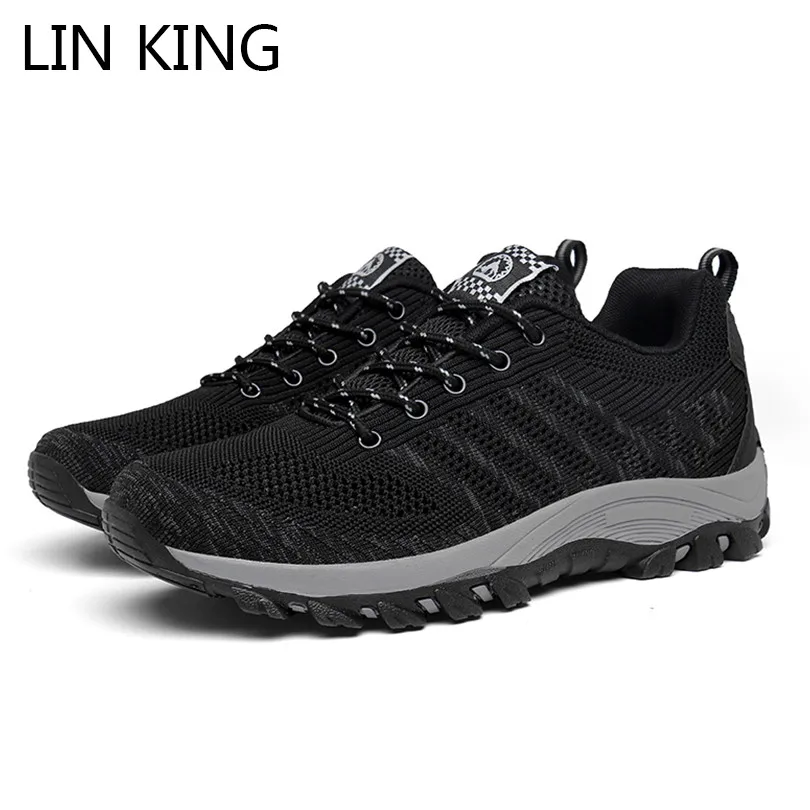 

LIN KING Fashion Tenis Shoes Men Sneakers Low Top Man Casual Traniers Shoes Unisex Lovers Lace Up Outdoor Hiking Climbing Shoes