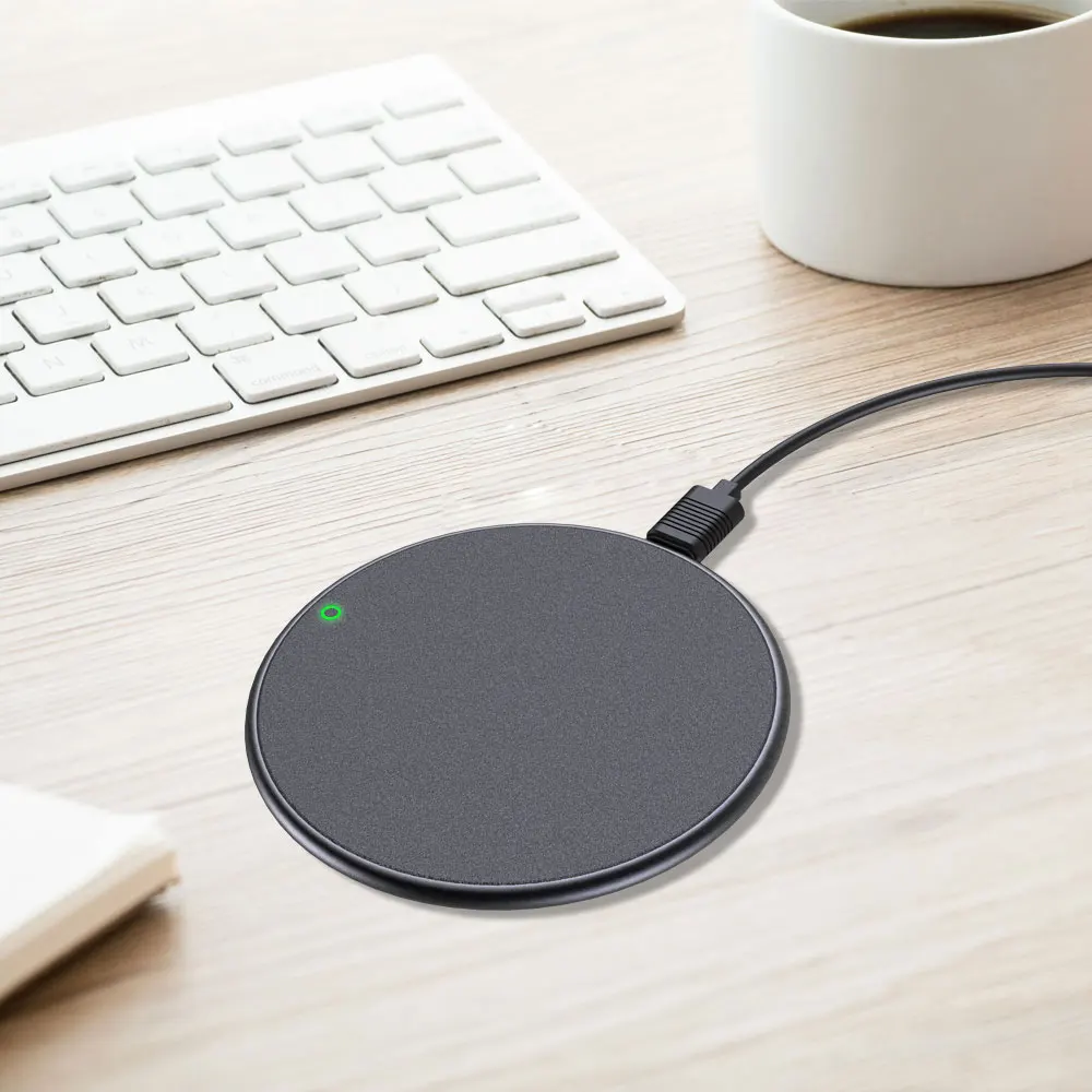 15 Вт Qi Беспроводной зарядник Быстрая зарядка Quick Charge 3,0 для iPhone X/XS Max 8 плюс Беспроводной зарядного устройства для samsung S10 XiaoMi