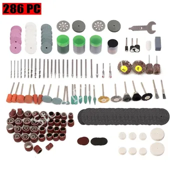 

286PCS Mini Electric Drill Multi Rotary Tool Accessories Set Rotating Polishing Kits For Dremel Grinding Polishing Kit