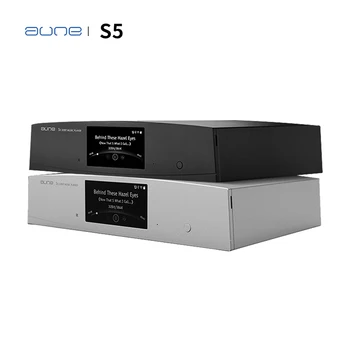 

AUNE S5 Network digital music player FPGA FIFO 32BIT 768K dsd1024 mSATA TF card network USB3.0 wifi input digital PLAYER