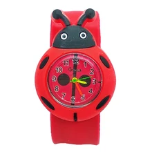 Детские часы Мультфильм Божья коровка Мальчики Девочки