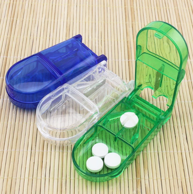 Hot Seller Box Splitter Medicine Pill-Holder Drug-Box Tablet-Cutter Pillendoosje Portable Convenient 5gywjE19