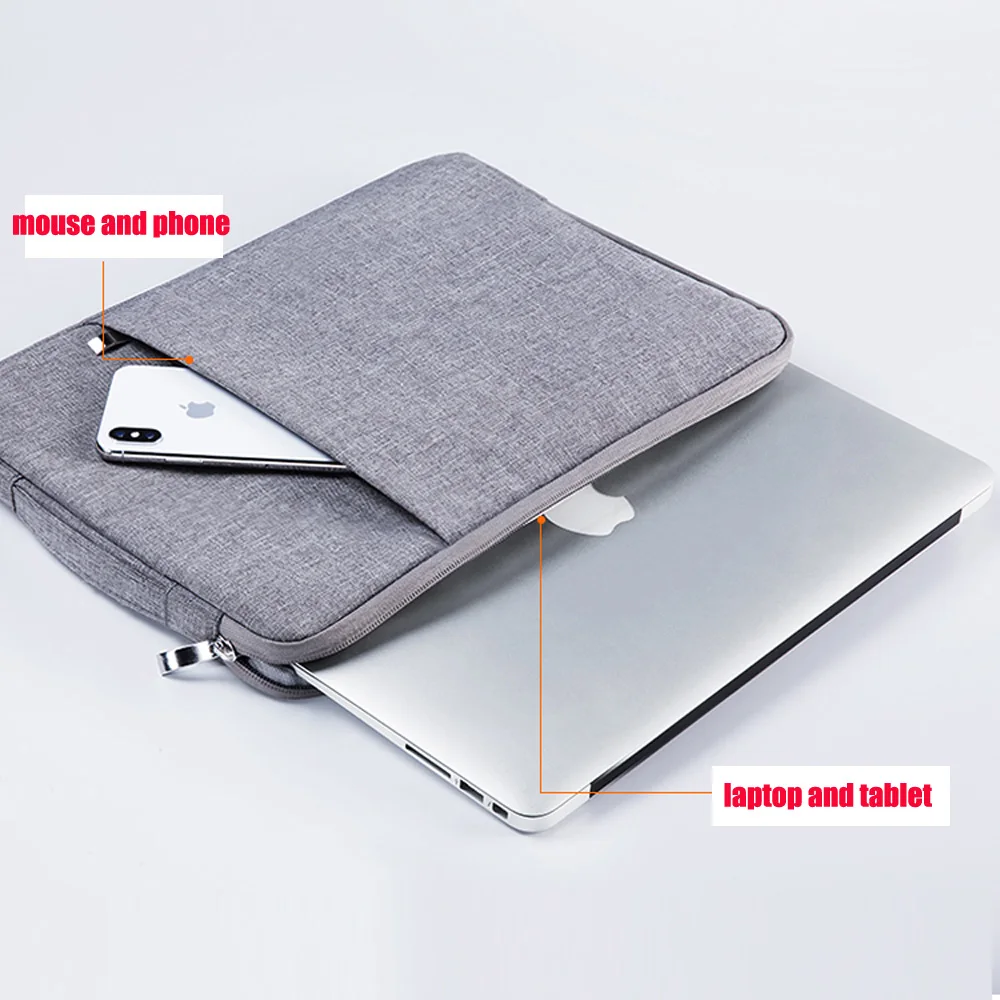 Лайнер рукава чехол для ноутбука сумка чехол для Apple Macbook pro 16 16-дюймовый шпилька молния, можно носить в руке, принципиально 15,6 ''ноутбук сумка мягкая сумка Капа