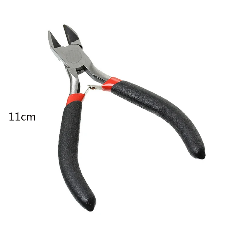 11cm Urijk высококачественные ручки плоскогубцы многофункциональный длинный нос плоскогубцы для резки зажима зачистки ремонт электроприборов ручные инструменты - Цвет: 11cm