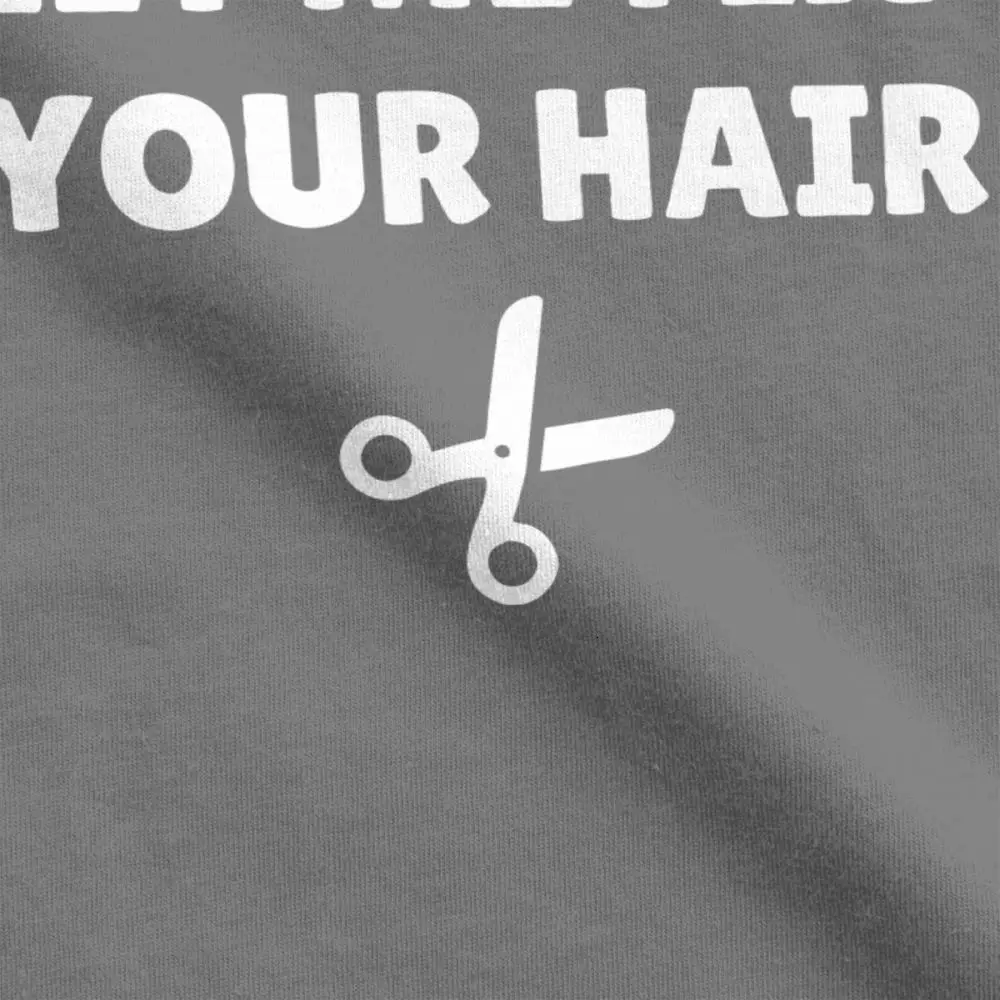 One yona Let Me Fix Hair Barber мужские футболки ножницы-Бритва Парикмахерская Стрижка Тройники короткий рукав хлопок размера плюс