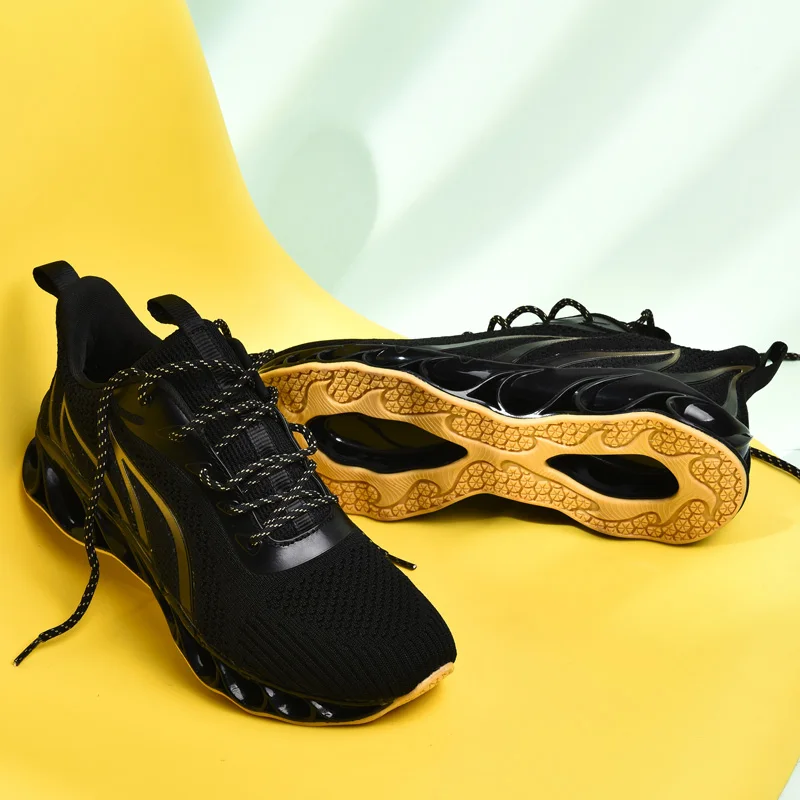 2020 новые мужские кроссовки повседневные Модные с лезвием Zapatos De Hombre сетчатые