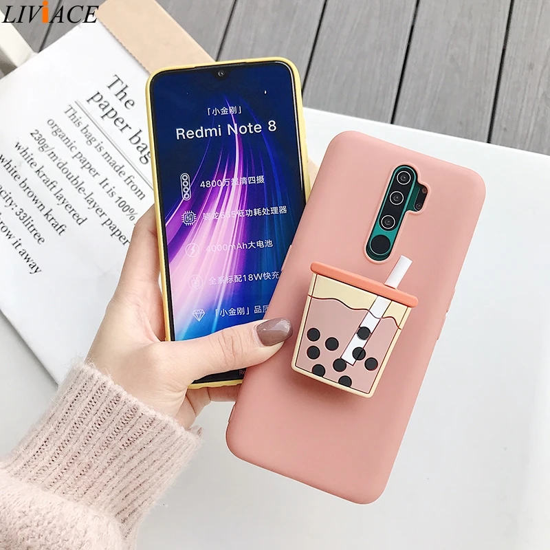 3D Silicone Cartoon Phone Holder Stand Cover