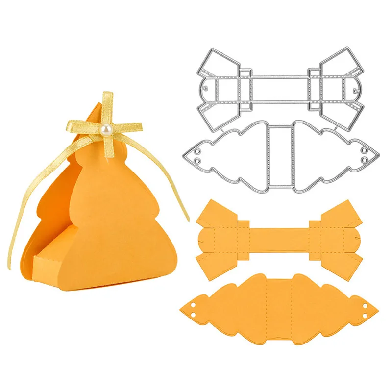 

Kokorosa New Box Metal Cutting Dies Christmas Boxes Stencil for DIY Dies Scrapbooking Album Paper Card Decorative Craft 2019