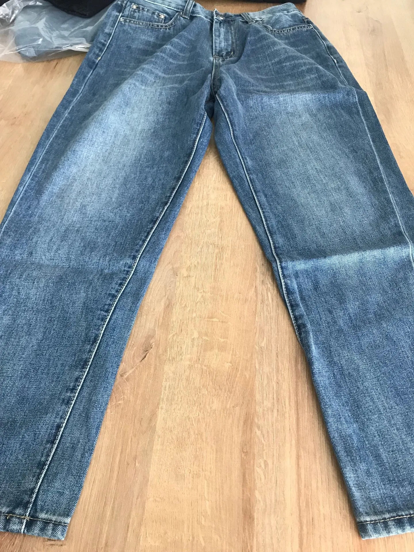 Новые женские прямые джинсы модные хлопковые Pantalon Женские джинсовые штаны