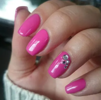 

40519 Hot Pop Pink gel polish primer UV gloss sealer soak enhanced 7.3ml long lasting manicure art nail gel Lak varnish primer