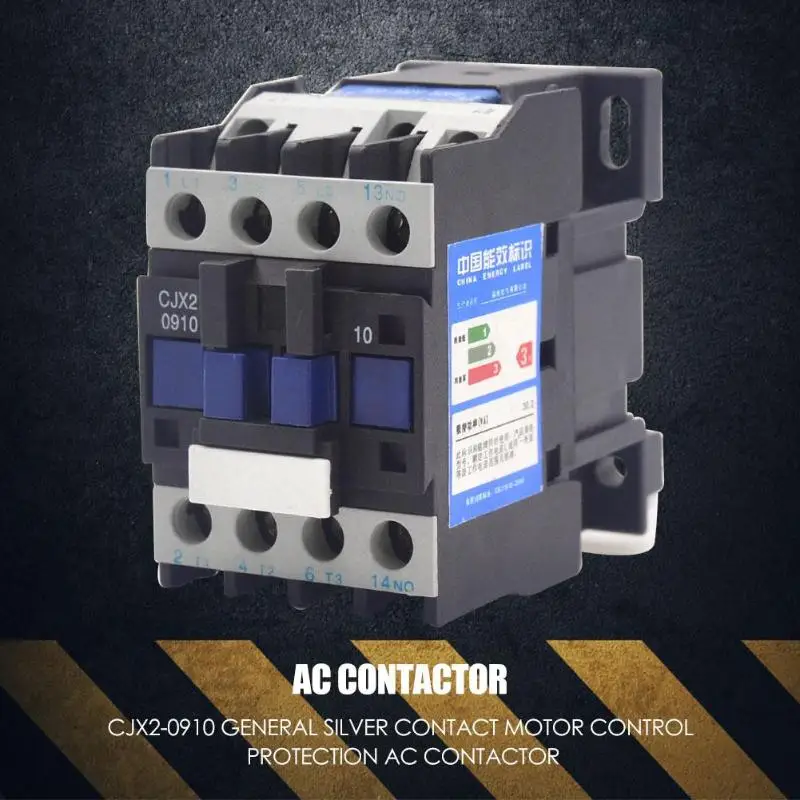 CJX2 50 Гц контактор частоты катушки нежный общий двигатель контроль защиты AC Контактор домашнего интерьера эфирные поставки