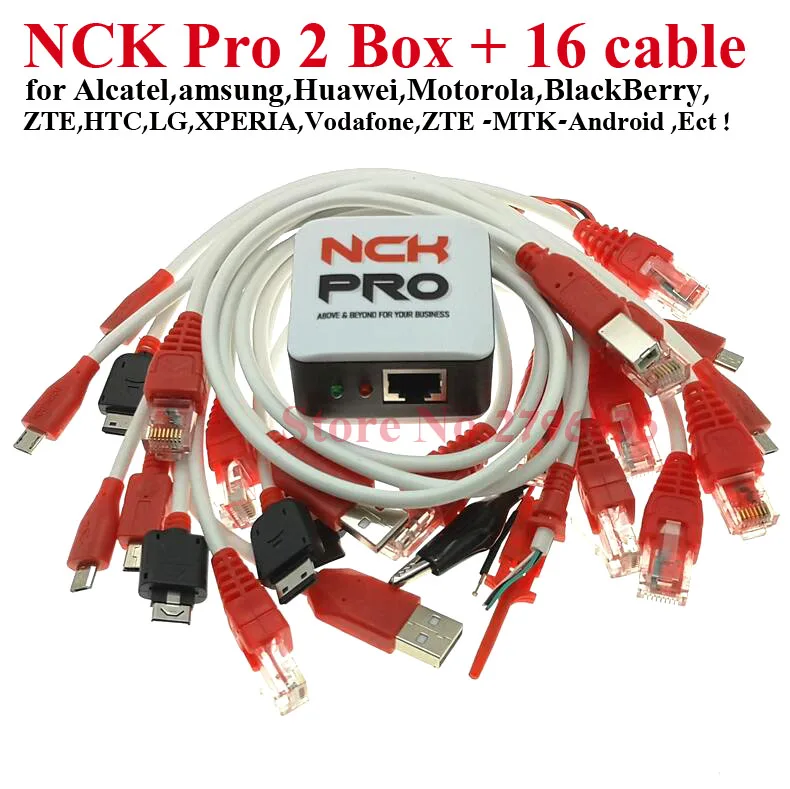 

2020 version 100% Original NCK Pro box NCK Pro2 box ( NCK box+UMT box 2 in1 )+16 cables Free Shipping