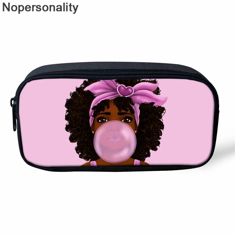 Nopersonality Черная Королева в Африканском и американском стиле для девочек комплект школьных сумок для девочек-подростков, Книжная сумка для детей, школьные сумки - Цвет: Z4941K