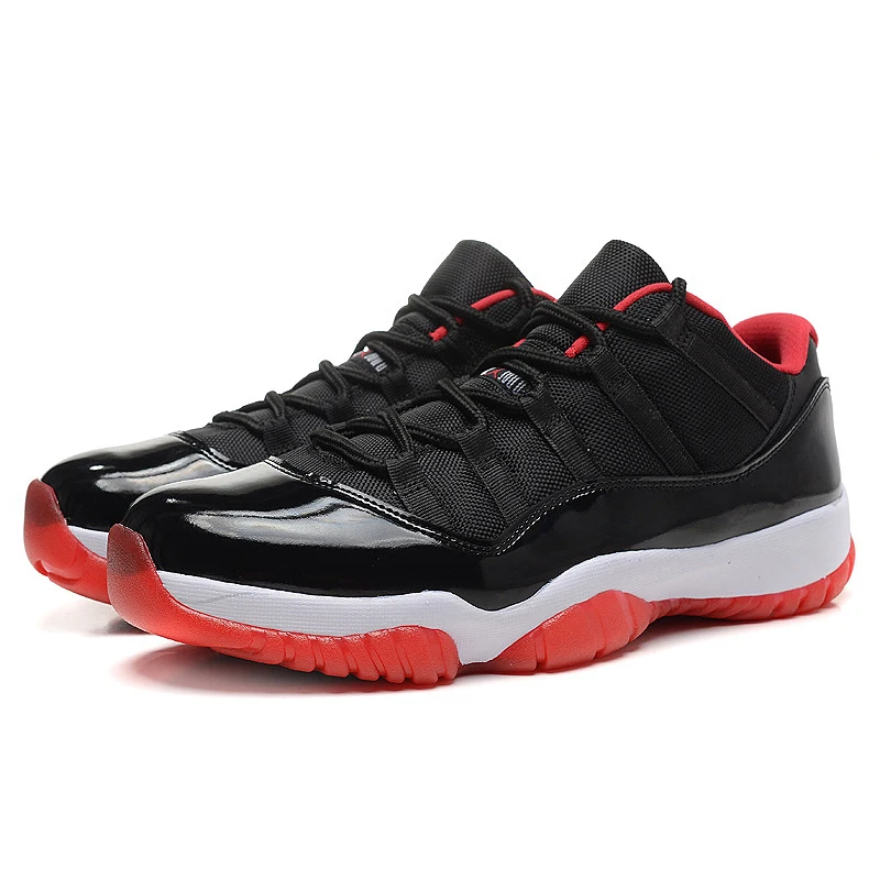Nike AIR JORDAN 11 Новое поступление Для мужчин Мужская баскетбольная обувь амортизация Нескользящая износостойкая Спортивная 528895-012