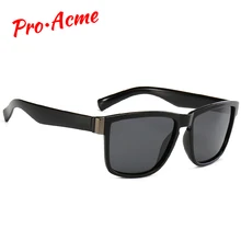 Pro Acme, фирменный дизайн, Классические поляризованные солнцезащитные очки для мужчин и женщин, квадратная оправа, солнцезащитные очки для вождения, мужские очки,, UV400, PA1256