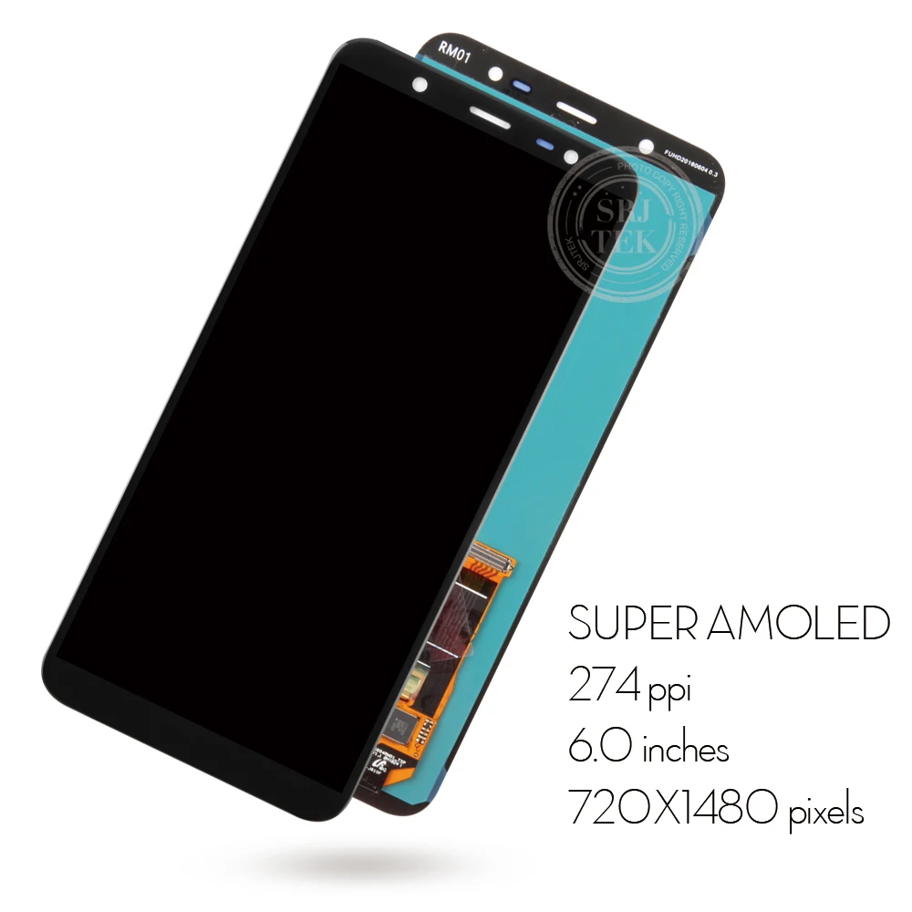 Супер AMOLED для samsung J8 lcd J810 дисплей дигитайзер сенсорный экран сенсор для SM-J810M J810F J810Y запасные части