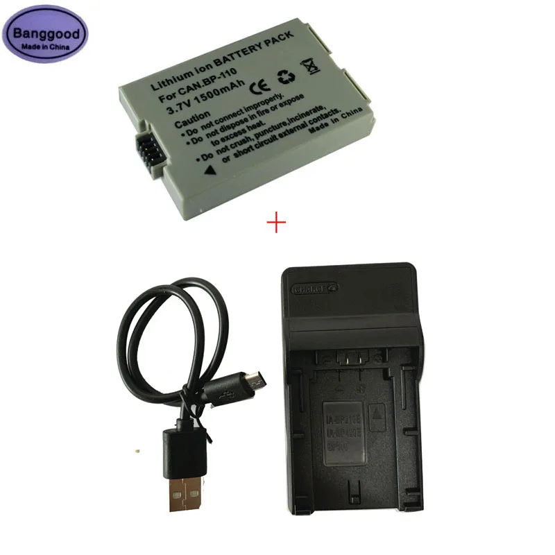 Аккумулятор для Фотоаппарата Canon VIXIA HF R20 R21 R200/Legria R26 R27 R28 R205 R206 HFR28 3 7 в 1500 мАч |