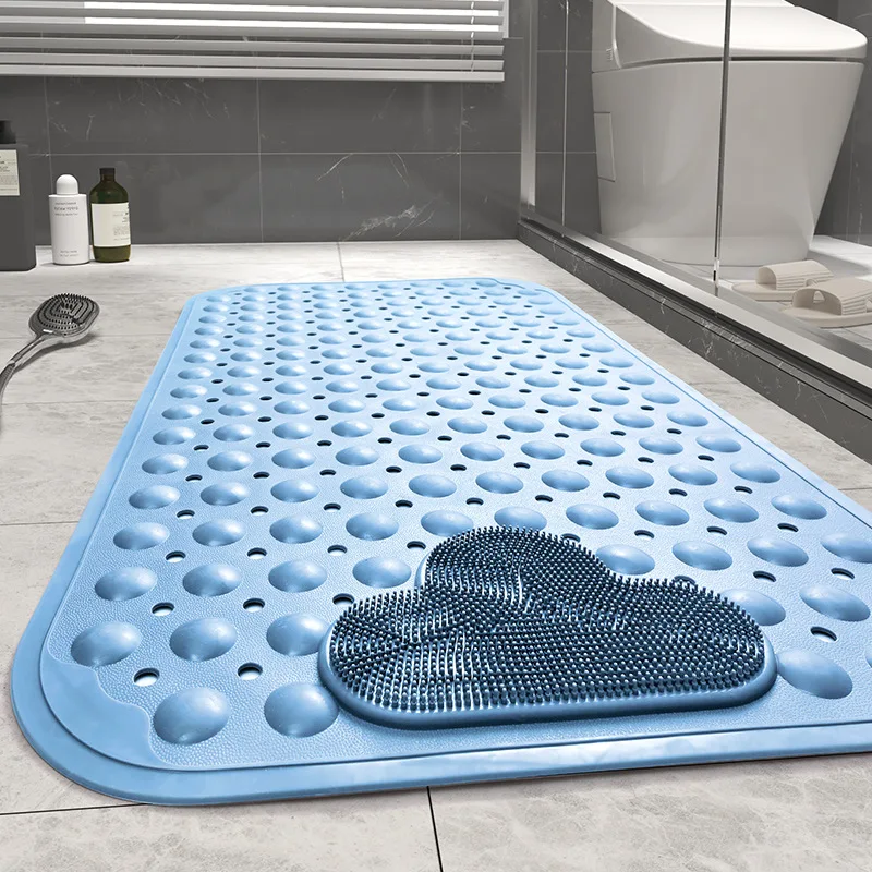 Non Slip Bath Mat Shower Mats With Feet Massage, Eco-friendly Pvc Anti  Mould Bathroom Bathtub Mat,40 X 70cm