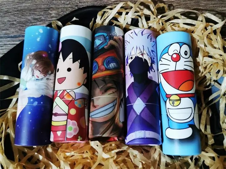 5/10/30/50 шт Doraemon одна штука аниме Наруто мультфильм Chibi животных Круглые Бумажные 12 1