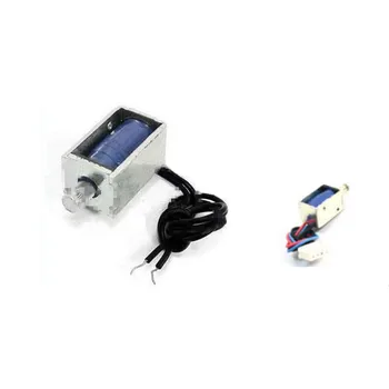 

1pc solenoid door lock G0420L-05A09 small pull solenoid, snap ring groove can be directly hooked