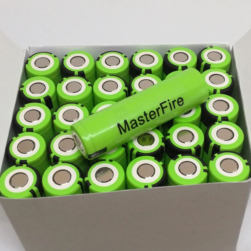 

Wholesale MasterFire Original NCR18650B 3.7V 3400mah 18650 Rechargeable Li-ion Battery Flashlight Laptop Batteries For Panasonic