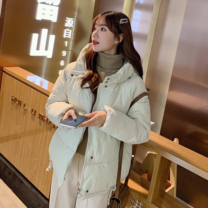 

Short Cotton Clothes Women's 2019 Autumn & Winter New Style Korean-style Thick Coat Small Cotton-Padded Jacket Women's Loose-Fit