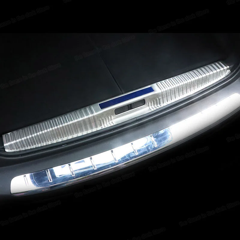 Lsrtw2017 Защитная панель для багажника автомобиля из нержавеющей стали Peugeot 3008 5008 2019