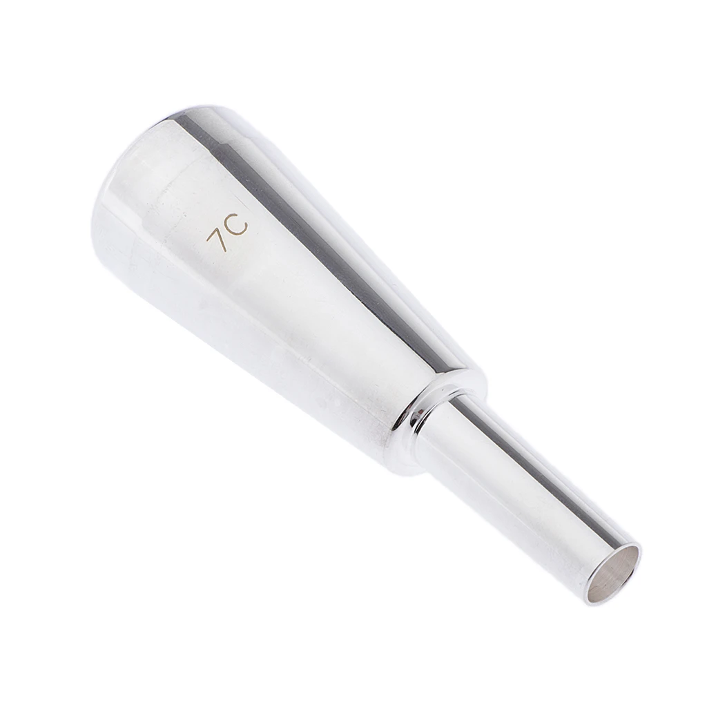 Trumpet Mouthpiece 7C Size Instrument Accessories-Heavy Duty Golden/Silver Trumpet Mouthpiece 7C Size Instrument Accessories-Heavy Duty Golden/Silver