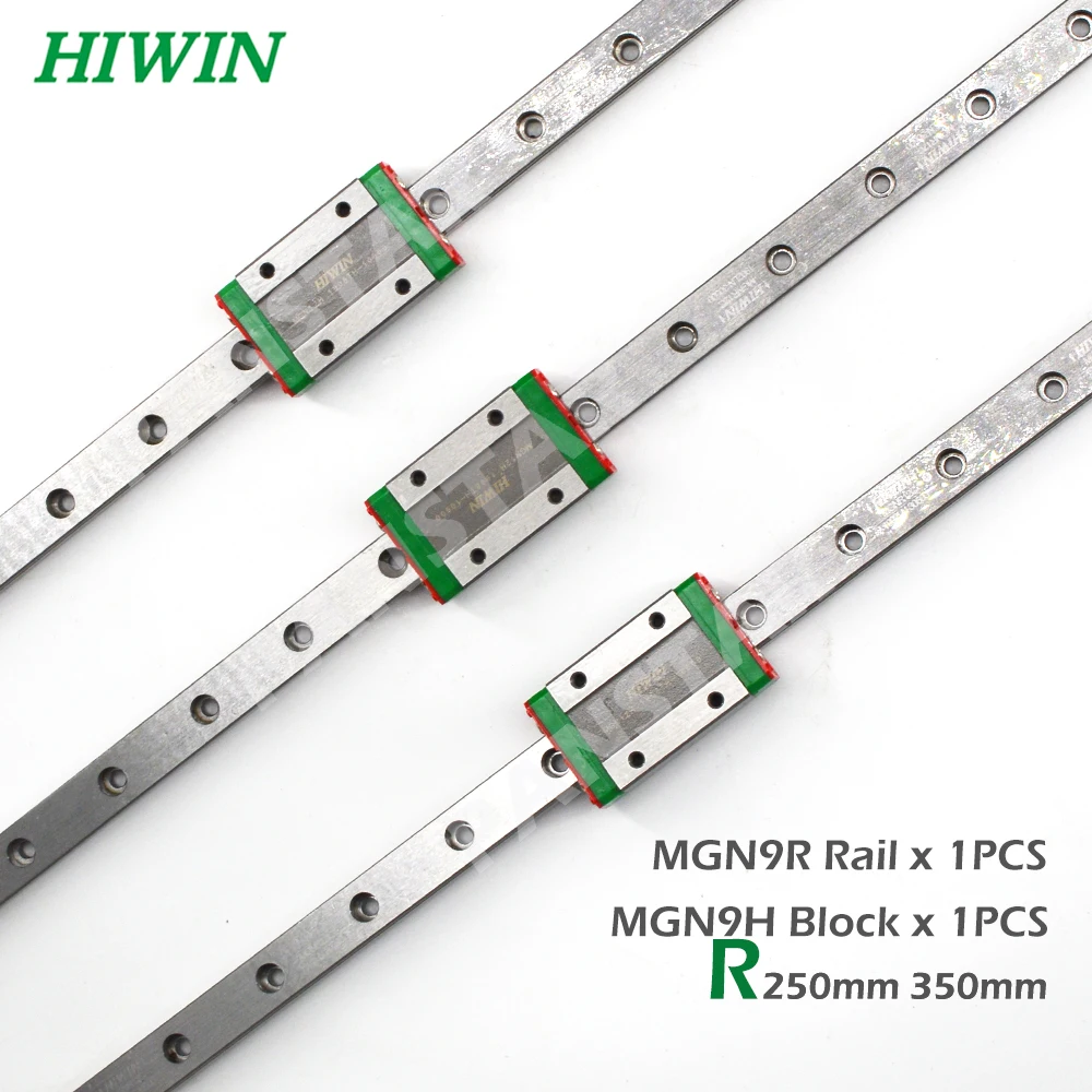

Free Shipping MGN9 HIWIN Stainless Steel 9mm linear rail 250mm 350mm with MGN9H slide block Carriage for 3D Printer