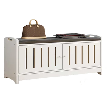 

Simple Modern Economical Seatable Shoe-changing Stool Door-to-door Simple Shoe-wearing Stool Shoe Cabinet