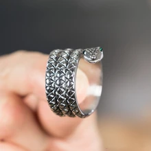 Кольцо на член змея кобра глаз кольцо из нержавеющей стали