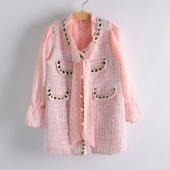 

Amya Baby Children Autumn Clothes Girls Long Sleeve Dress Pink Korean Style Princess Christmas Dresses Toddler Girl Clothing
