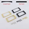 1 Set GuitarFamily Curved Humbucker Pickup Mounting Rings For LP Standard   Ivory/Cream  MADE IN KOREA ► Photo 1/4