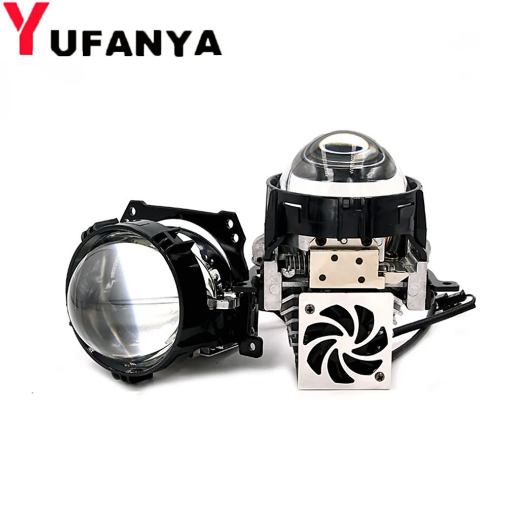 

36W 2.5 Inch BI LED projector lens LED Headlight High Low Beam car retrofit modify universial Fast bright