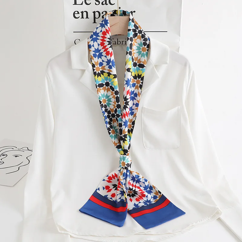 Хиджаб маленький шелковый шарф для волос Пашмина новинка 2020 женская накидка на