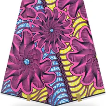 Горячая Распродажа африканская вощеная ткань принтом для пэтчворк Анкара ткань африканская ткань 12 ярдов хлопок ткань для платья батик HH-Y10