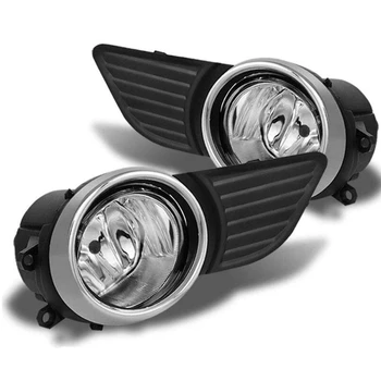 

Fog Lights H11 12V 55W Halogen Lamp for Toyota Sienna 2011 2012 2013 2014 2015 2016 2017 with Bulbs & Wiring Harness Clear Real