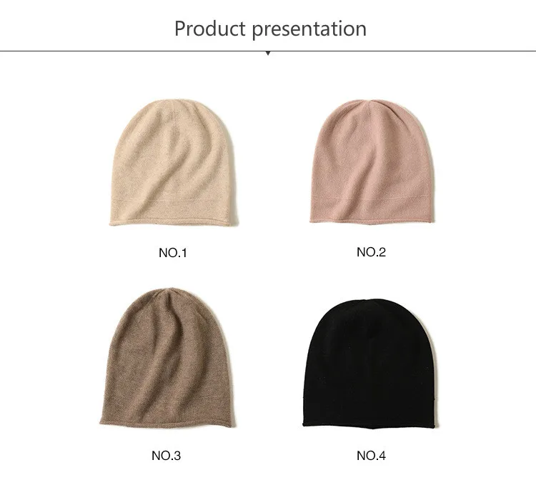 Cashmere Hat Winter Hats for Women Pashmina Womens Beanie Hats for Womens Mens Gifts Inner Monglia Cashmere